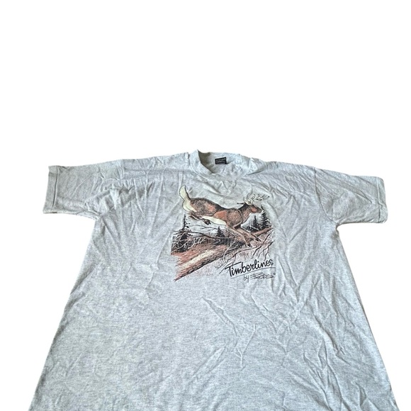 Fruit of the Loom Other - Vintage Timberlines Brooks Deer Tee XL USA Fruit of the Loom 90s Shirt